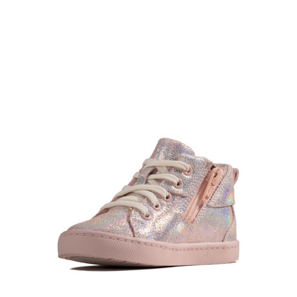 Clarks Girls City Oasis H Toddler Casual Shoes Pink | CA-837921